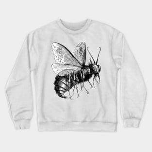 Victorian Evil Bee Crewneck Sweatshirt